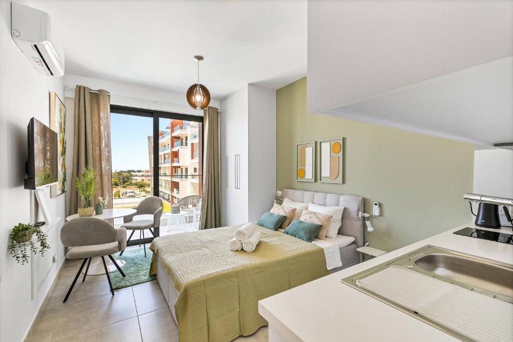 New Olive Nest studio with outdoor pool Paphos